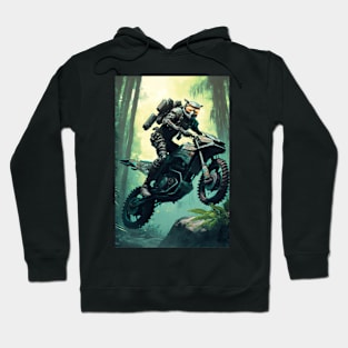 Dirt Bike in the Jungle Hoodie